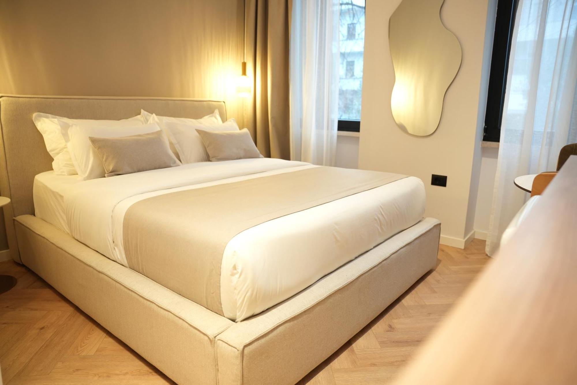 Nea Deluxe Apart-Hotel تيرانا المظهر الخارجي الصورة