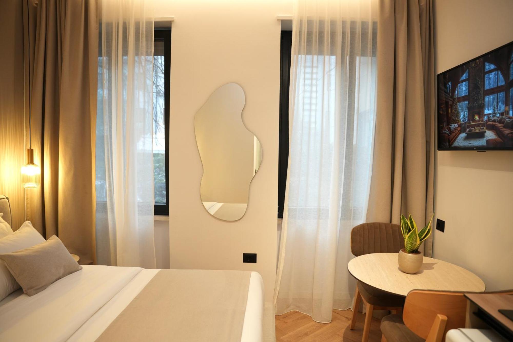 Nea Deluxe Apart-Hotel تيرانا المظهر الخارجي الصورة