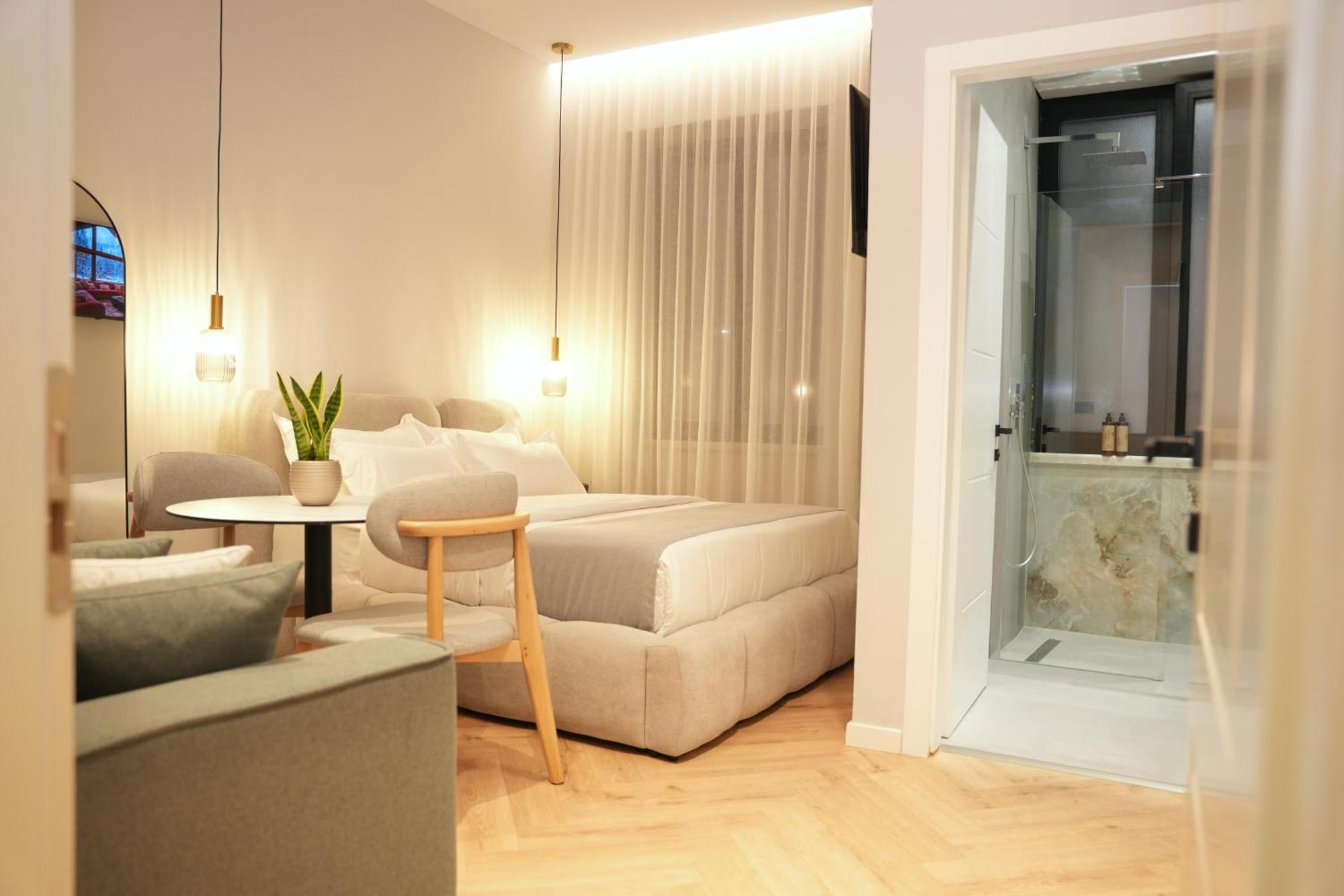 Nea Deluxe Apart-Hotel تيرانا المظهر الخارجي الصورة