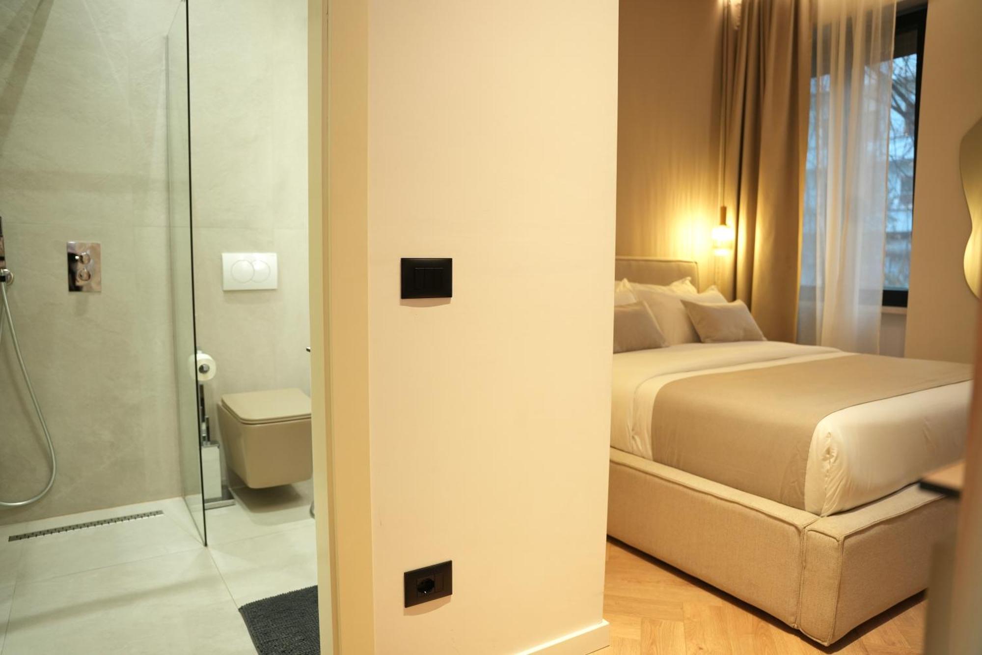 Nea Deluxe Apart-Hotel تيرانا المظهر الخارجي الصورة